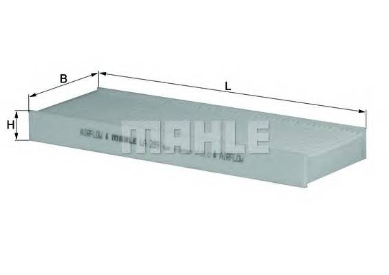 KNECHT LA 289 Фильтр, воздух во внутренно