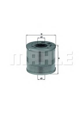 KNECHT OX 122D Масляный фильтр