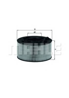 KNECHT LX 759 Повітряний фільтр KNECHT LX 759 Повітряний фільтр