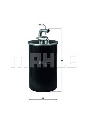 KNECHT KL 775 Паливний фільтр KNECHT KL 775 Паливний фільтр