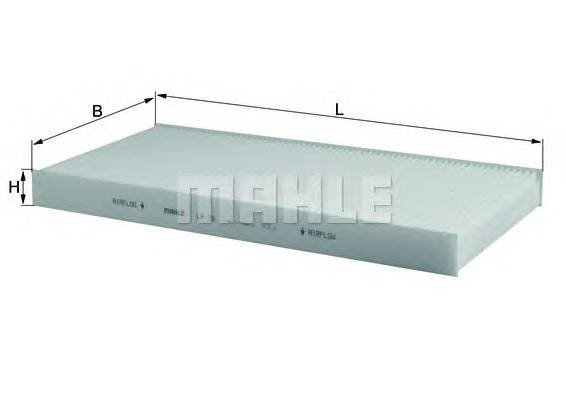 KNECHT LA 78 Фильтр, воздух во внутренно