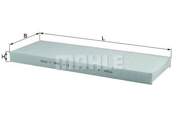 KNECHT LA 118 Фильтр, воздух во внутренно