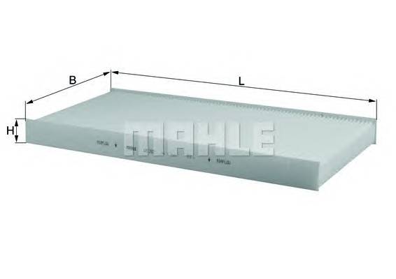 KNECHT LA 252 Фильтр, воздух во внутренно
