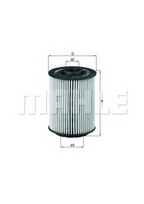 KNECHT OX 356D Масляный фильтр