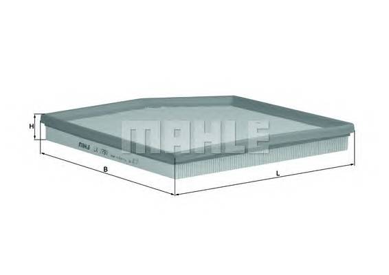 KNECHT LX 1791 Воздушный фильтр