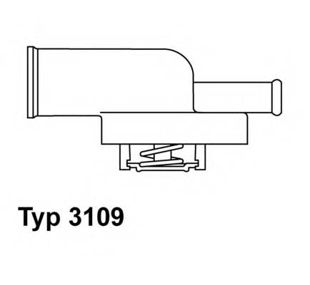 WAHLER 3109.87D Термостат, охолоджуюча рід... WAHLER 3109.87D Термостат, охолоджуюча рід...