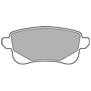 DELPHI lp3140 Дискові гальмівні колодки, ... DELPHI lp3140 Дискові гальмівні колодки, ...