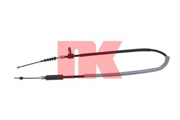 NK 901017 Трос, стояночная тормозная 