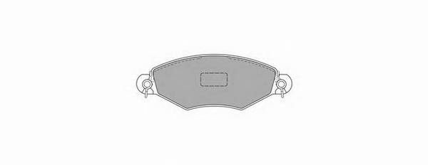 SIMER 722.1 Комплект тормозных колодок... SIMER 722.1 Комплект тормозных колодок...