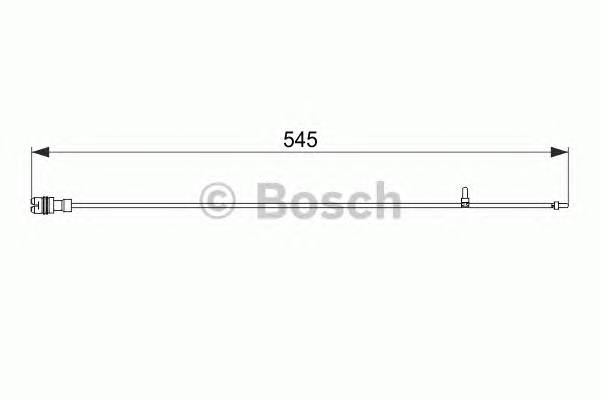 BOSCH 1 987 474 561 Сигнализатор, износ тормоз