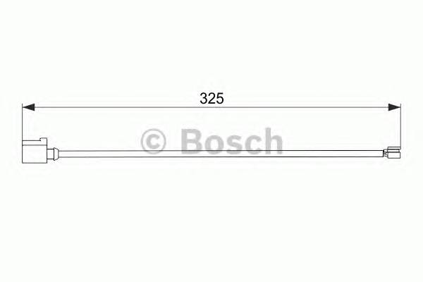 BOSCH 1 987 474 567 Сигнализатор, износ тормоз