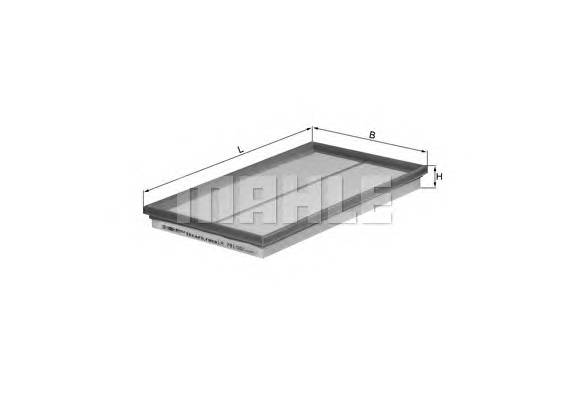 KNECHT LX 781 Воздушный фильтр KNECHT LX 781 Воздушный фильтр