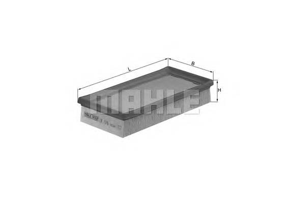KNECHT LX 1576 Повітряний фільтр KNECHT LX 1576 Повітряний фільтр