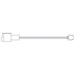 DELPHI LZ0101 Контрольный контакт, контр