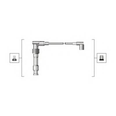 MAGNETI MARELLI 941319170015 Комплект проводів запаленн... MAGNETI MARELLI 941319170015 Комплект проводів запаленн...