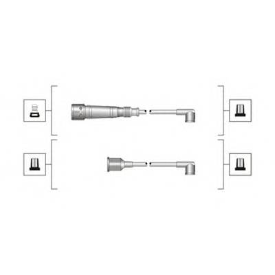 MAGNETI MARELLI 941319170017 Комплект проводів запаленн... MAGNETI MARELLI 941319170017 Комплект проводів запаленн...