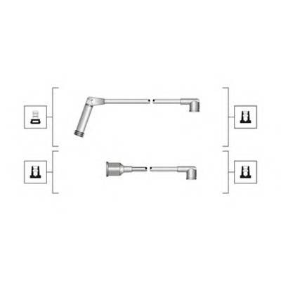 MAGNETI MARELLI 941319170058 Комплект проводів запаленн... MAGNETI MARELLI 941319170058 Комплект проводів запаленн...