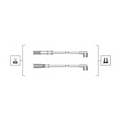 MAGNETI MARELLI 941319170068 Комплект проводів запаленн