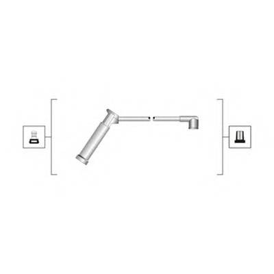 MAGNETI MARELLI 941319170084 Комплект проводів запаленн... MAGNETI MARELLI 941319170084 Комплект проводів запаленн...