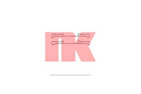 NK 7947678 Комплектуючі, колодки диск...