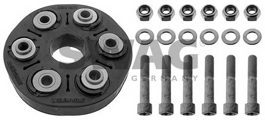 SWAG 10 86 0011 Шарнир, продольный вал