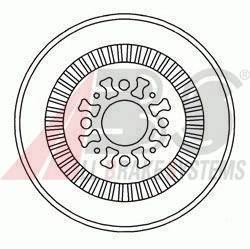 A.B.S. 2331-S Тормозной барабан