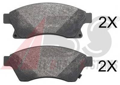 A.B.S. 37789 Комплект тормозных колодок