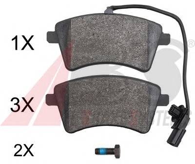 A.B.S. 37900 Комплект гальмівних колодо... A.B.S. 37900 Комплект гальмівних колодо...