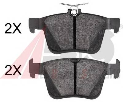 A.B.S. 37964 Комплект тормозных колодок...