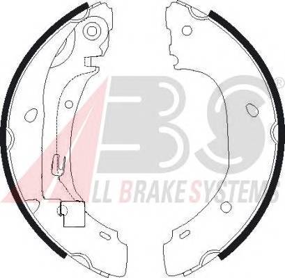 A.B.S. 9150 Комплект тормозных колодок
