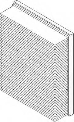 TOPRAN 107 345 Воздушный фильтр