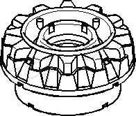 TOPRAN 104 003 Опора стойки амортизатора