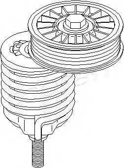 TOPRAN 108 495 Натяжитель ремня, клиновой ... TOPRAN 108 495 Натяжитель ремня, клиновой ...