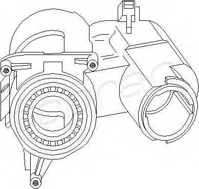 TOPRAN 103 559 Замок вала рулевого колеса