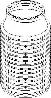 TOPRAN 200 431 Защитный колпак / пыльник, а