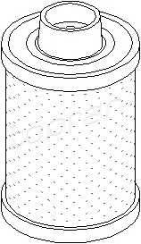 TOPRAN 207 045 Топливный фильтр