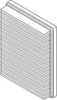 TOPRAN 302 124 Воздушный фильтр