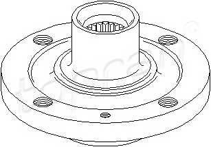 TOPRAN 720 200 Ступица колеса