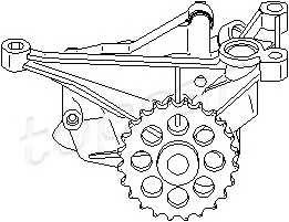 TOPRAN 401 144 Масляный насос