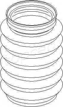 TOPRAN 501 786 Защитный колпак / пыльник, а