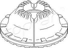 TOPRAN 112 870 Опора стійки амортизатора