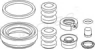 TOPRAN 107 083 Ремкомплект, гальмівний су...