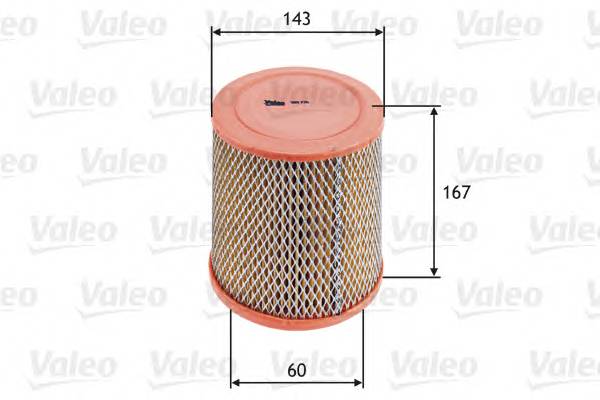 VALEO 585726 Повітряний фільтр VALEO 585726 Повітряний фільтр