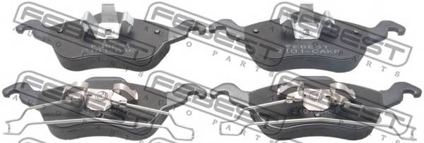 FEBEST 2101-CAKF Гальмівні колодки к-кт. FEBEST 2101-CAKF Гальмівні колодки к-кт.