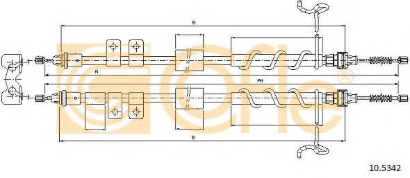 COFLE 10.5342 Колодка гальм. диск. MB SPRINTER, 