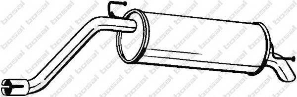 BOSAL 148-109 Глушитель выхлопных газов �