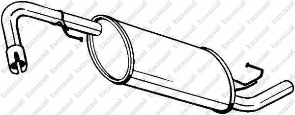 BOSAL 145-231 Глушитель выхлопных газов ... BOSAL 145-231 Глушитель выхлопных газов ...