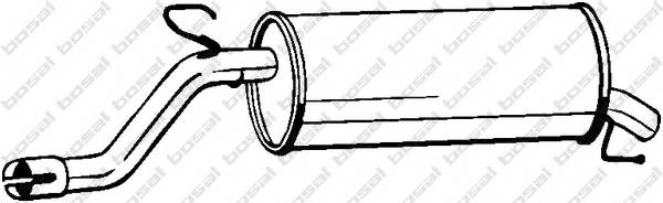 BOSAL 185-685 Глушитель выхлопных газов 