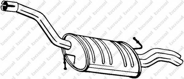 BOSAL 233-145 Глушитель выхлопных газов ... BOSAL 233-145 Глушитель выхлопных газов ...