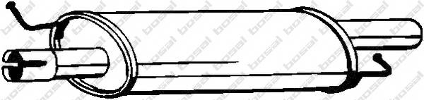 BOSAL 233-575 Средний глушитель выхлопны...